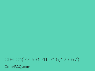 CIELCh 77.631,41.716,173.67 Color Image