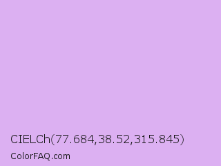 CIELCh 77.684,38.52,315.845 Color Image