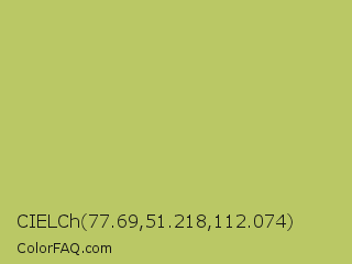 CIELCh 77.69,51.218,112.074 Color Image