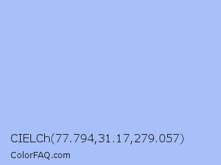 CIELCh 77.794,31.17,279.057 Color Image