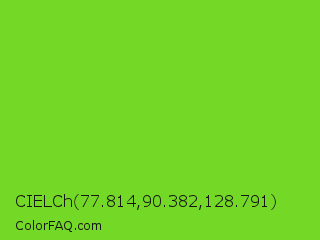 CIELCh 77.814,90.382,128.791 Color Image