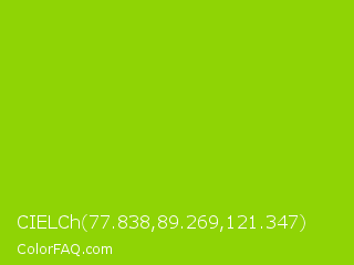 CIELCh 77.838,89.269,121.347 Color Image