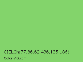 CIELCh 77.86,62.436,135.186 Color Image