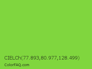 CIELCh 77.893,80.977,128.499 Color Image