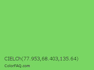 CIELCh 77.953,68.403,135.64 Color Image
