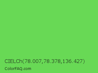 CIELCh 78.007,78.378,136.427 Color Image