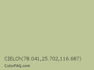 CIELCh 78.041,25.702,116.687 Color Image