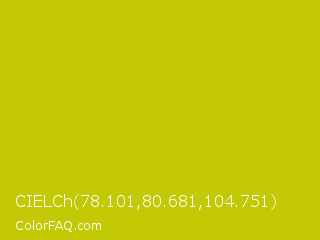 CIELCh 78.101,80.681,104.751 Color Image