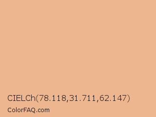CIELCh 78.118,31.711,62.147 Color Image