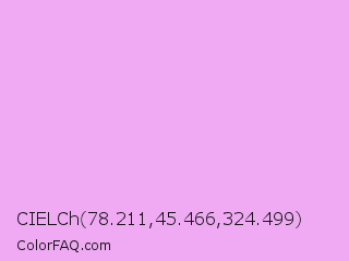 CIELCh 78.211,45.466,324.499 Color Image
