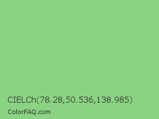 CIELCh 78.28,50.536,138.985 Color Image