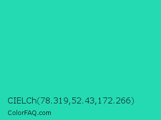 CIELCh 78.319,52.43,172.266 Color Image