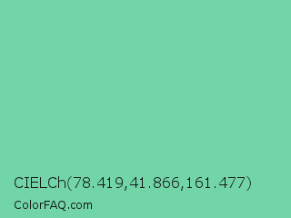 CIELCh 78.419,41.866,161.477 Color Image