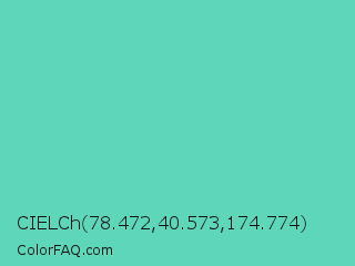 CIELCh 78.472,40.573,174.774 Color Image