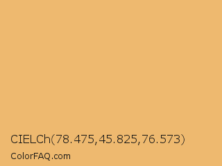 CIELCh 78.475,45.825,76.573 Color Image