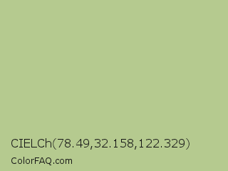 CIELCh 78.49,32.158,122.329 Color Image