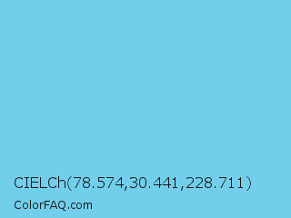 CIELCh 78.574,30.441,228.711 Color Image