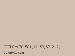CIELCh 78.581,11.53,67.212 Color Image