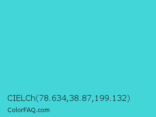 CIELCh 78.634,38.87,199.132 Color Image