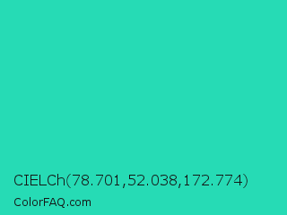 CIELCh 78.701,52.038,172.774 Color Image