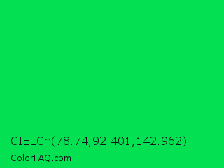CIELCh 78.74,92.401,142.962 Color Image