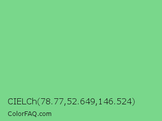 CIELCh 78.77,52.649,146.524 Color Image