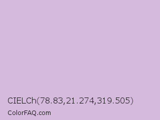 CIELCh 78.83,21.274,319.505 Color Image