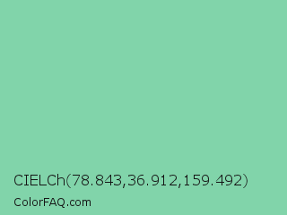 CIELCh 78.843,36.912,159.492 Color Image