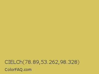 CIELCh 78.89,53.262,98.328 Color Image