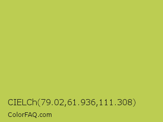 CIELCh 79.02,61.936,111.308 Color Image