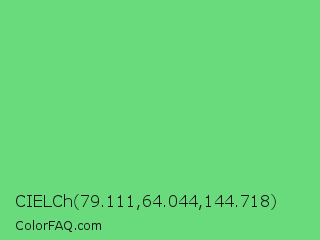 CIELCh 79.111,64.044,144.718 Color Image