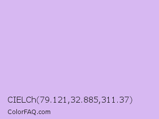 CIELCh 79.121,32.885,311.37 Color Image