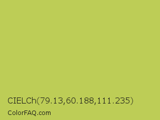 CIELCh 79.13,60.188,111.235 Color Image
