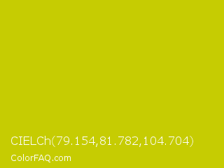 CIELCh 79.154,81.782,104.704 Color Image