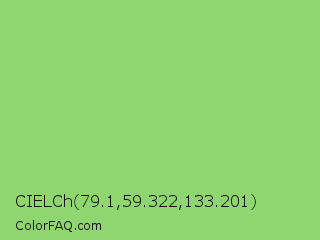 CIELCh 79.1,59.322,133.201 Color Image