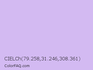 CIELCh 79.258,31.246,308.361 Color Image