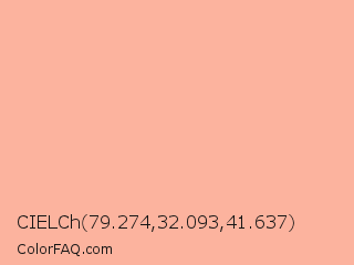CIELCh 79.274,32.093,41.637 Color Image