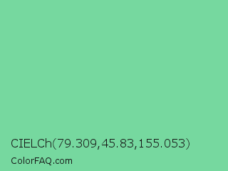 CIELCh 79.309,45.83,155.053 Color Image