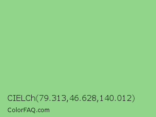 CIELCh 79.313,46.628,140.012 Color Image