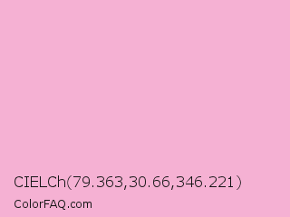 CIELCh 79.363,30.66,346.221 Color Image