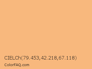 CIELCh 79.453,42.218,67.118 Color Image