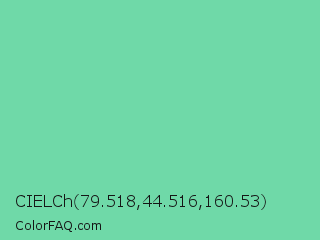 CIELCh 79.518,44.516,160.53 Color Image
