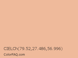 CIELCh 79.52,27.486,56.996 Color Image