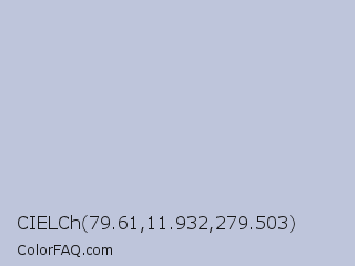 CIELCh 79.61,11.932,279.503 Color Image