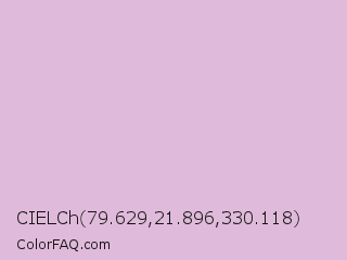 CIELCh 79.629,21.896,330.118 Color Image