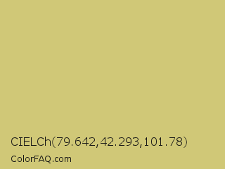 CIELCh 79.642,42.293,101.78 Color Image