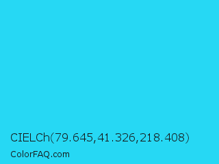 CIELCh 79.645,41.326,218.408 Color Image