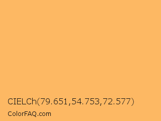 CIELCh 79.651,54.753,72.577 Color Image