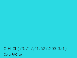 CIELCh 79.717,41.627,203.351 Color Image