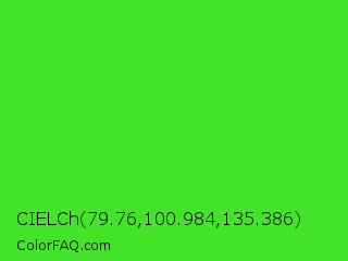 CIELCh 79.76,100.984,135.386 Color Image